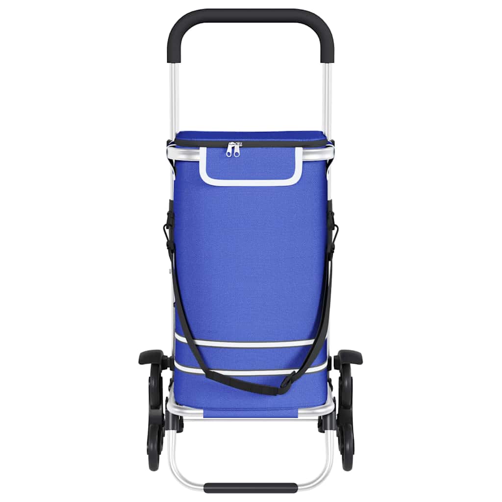 Carro de compras Azul 47 x 39 x 100,5 cm Tela Oxford