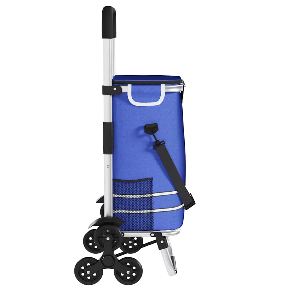 Carro de compras Azul 47 x 39 x 100,5 cm Tela Oxford