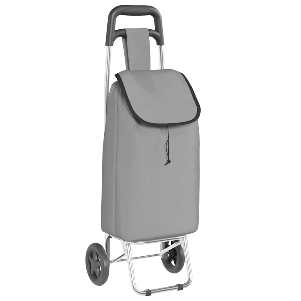 Carro de compras Gris 35 x 28 x 92 cm Tela Oxford