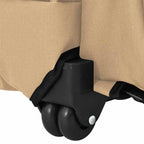 Carrito para mascotas 3 en 1 diseño arena 48x32x(57-106) cm tela Oxford