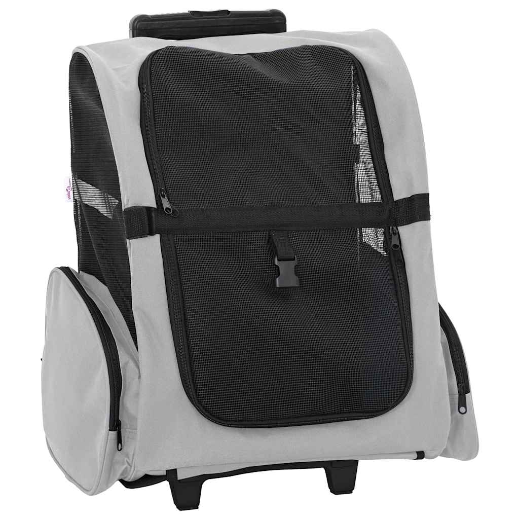 3-in-1 pet stroller, sand design, 48x32x(57-106) cm, Oxford fabric