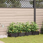Macetero de Jardín 2 pcs 80 x 40 x 126 cm Plástico