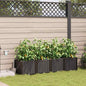 Macetero de Jardín 2 pcs 80 x 40 x 126 cm Plástico