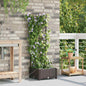 Garden Planter 2 pcs 80 x 40 x 126 cm Plastic