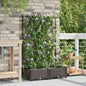 Macetero de Jardín 2 pcs 80 x 40 x 126 cm Plástico