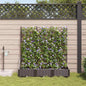 Macetero de Jardín 2 pcs 80 x 40 x 126 cm Plástico