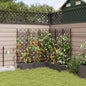 Garden Planter 2 pcs 80 x 40 x 126 cm Plastic