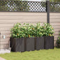 Macetero de Jardín 2 pcs 80 x 40 x 126 cm Plástico