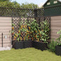 Garden Planter 2 pcs 80 x 40 x 126 cm Plastic