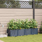 Macetero de Jardín 2 pcs 80 x 40 x 126 cm Plástico