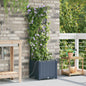 Garden Planter 2 pcs 80 x 40 x 126 cm Plastic
