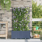 Macetero de Jardín 2 pcs 80 x 40 x 126 cm Plástico