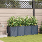 Macetero de Jardín 2 pcs 80 x 40 x 126 cm Plástico