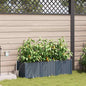 Macetero de Jardín 2 pcs 80 x 40 x 126 cm Plástico