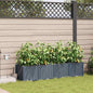 Macetero de Jardín 2 pcs 80 x 40 x 126 cm Plástico
