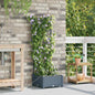 Garden Planter 2 pcs 80 x 40 x 126 cm Plastic