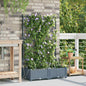 Macetero de Jardín 2 pcs 80 x 40 x 126 cm Plástico