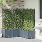 Garden Planter 2 pcs 80 x 40 x 126 cm Plastic