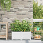 Macetero de Jardín 2 pcs 80 x 40 x 126 cm Plástico