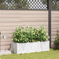Macetero de Jardín 2 pcs 80 x 40 x 126 cm Plástico