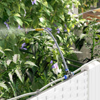 Macetero de Jardín 2 pcs 80 x 40 x 126 cm Plástico