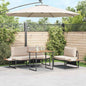 Mesa de Jardín Gris 100 x 55 x 70 cm Madera
