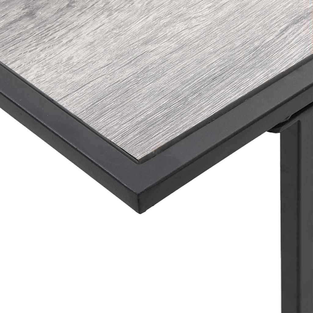Mesa de Jardín Gris 100 x 55 x 70 cm Madera