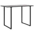 Mesa de Jardín Gris 100 x 55 x 70 cm Madera
