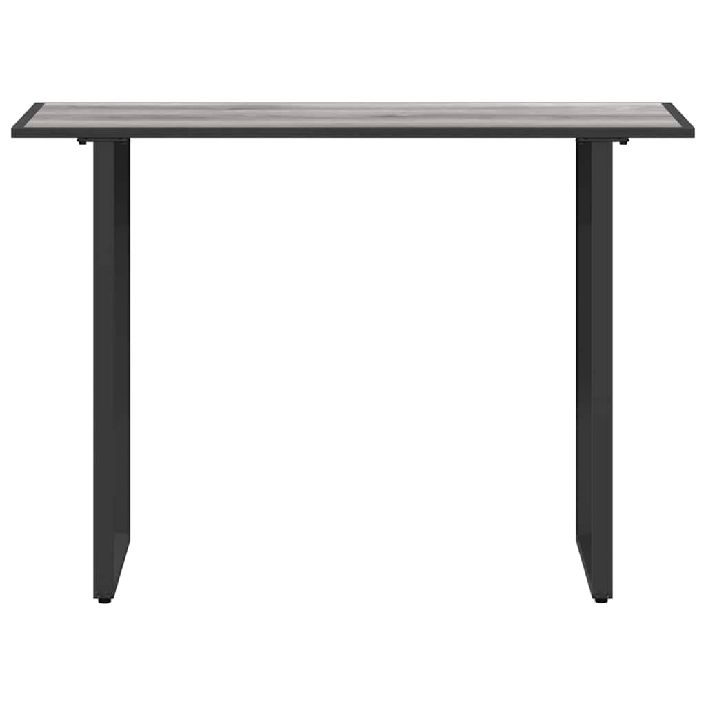 Mesa de Jardín Gris 100 x 55 x 70 cm Madera