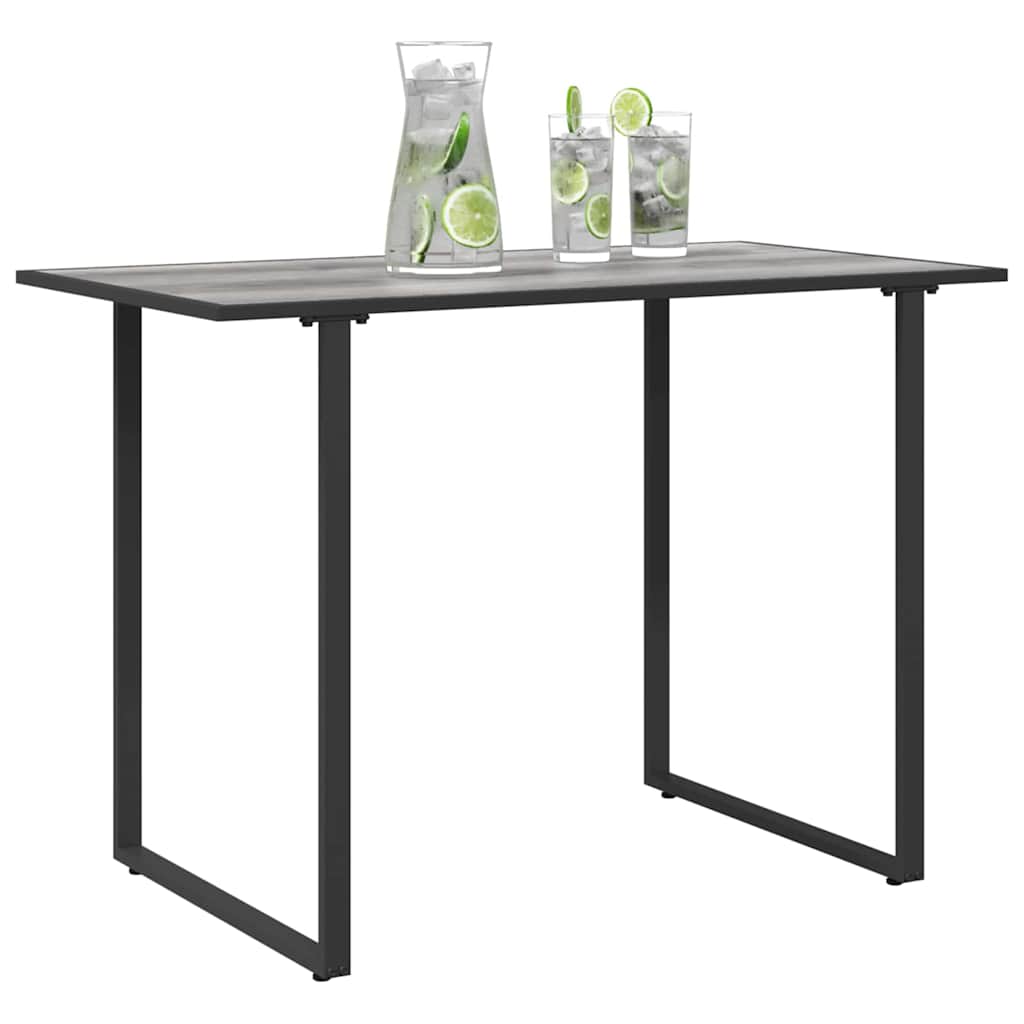 Mesa de Jardín Gris 100 x 55 x 70 cm Madera