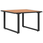 Mesa de Café Negro y Marrón 55 x 55 x 35 cm