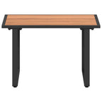 Mesa de Café Negro y Marrón 55 x 55 x 35 cm