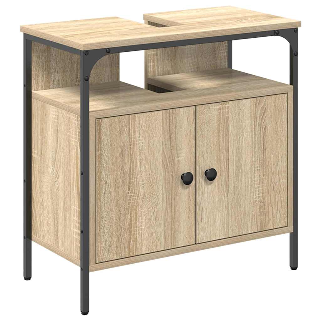 Gabinete de Baño Beige 60 x 30 x 60 cm Madera contrachapada