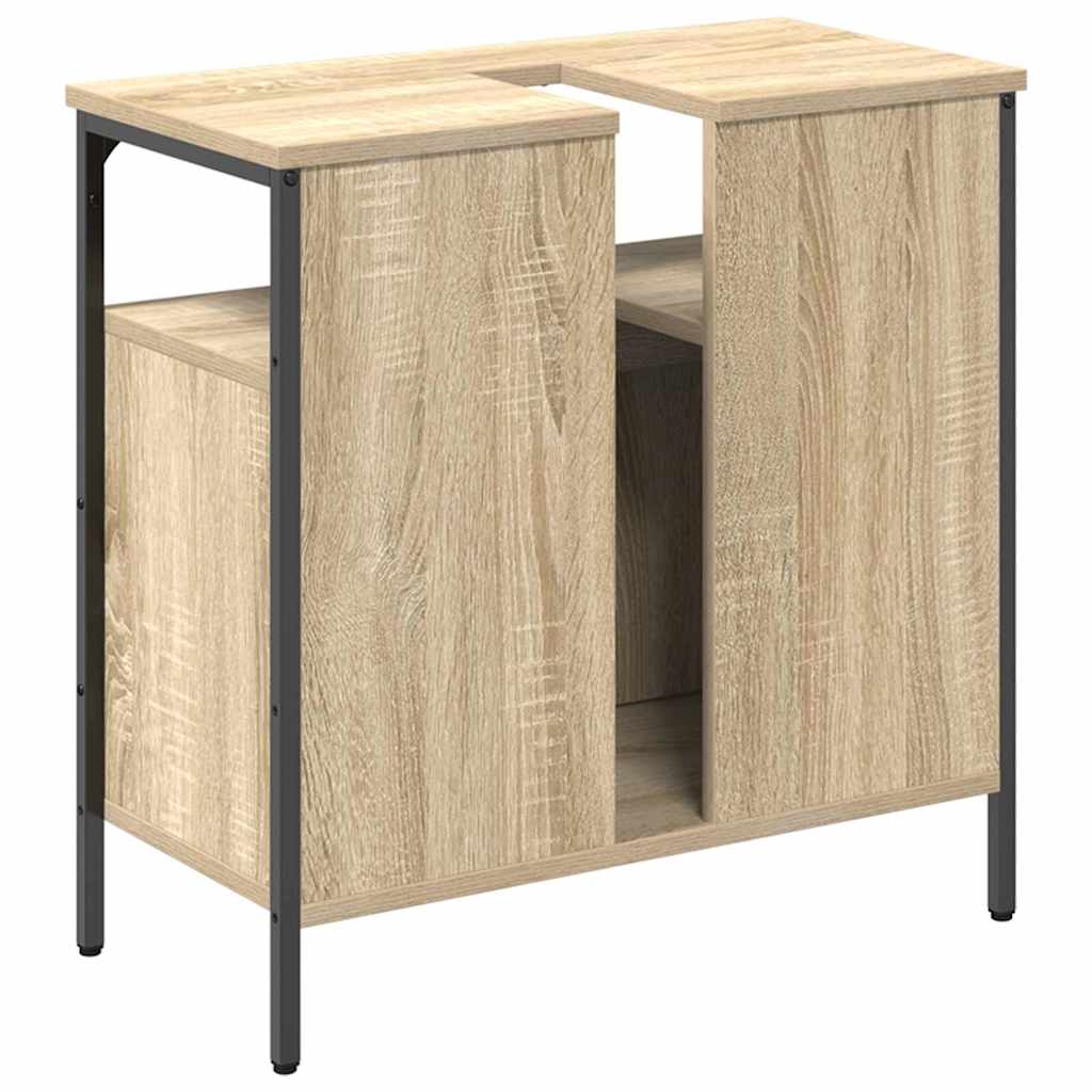 Gabinete de Baño Beige 60 x 30 x 60 cm Madera contrachapada