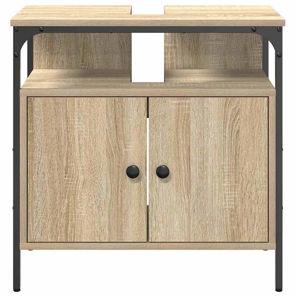 Gabinete de Baño Beige 60 x 30 x 60 cm Madera contrachapada