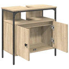 Gabinete de Baño Beige 60 x 30 x 60 cm Madera contrachapada