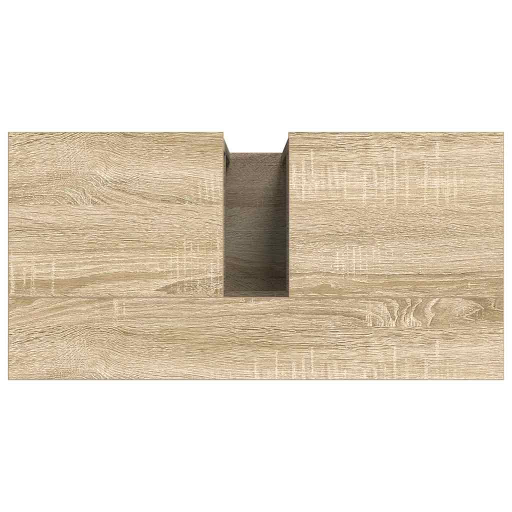 Gabinete de Baño Beige 60 x 30 x 60 cm Madera contrachapada