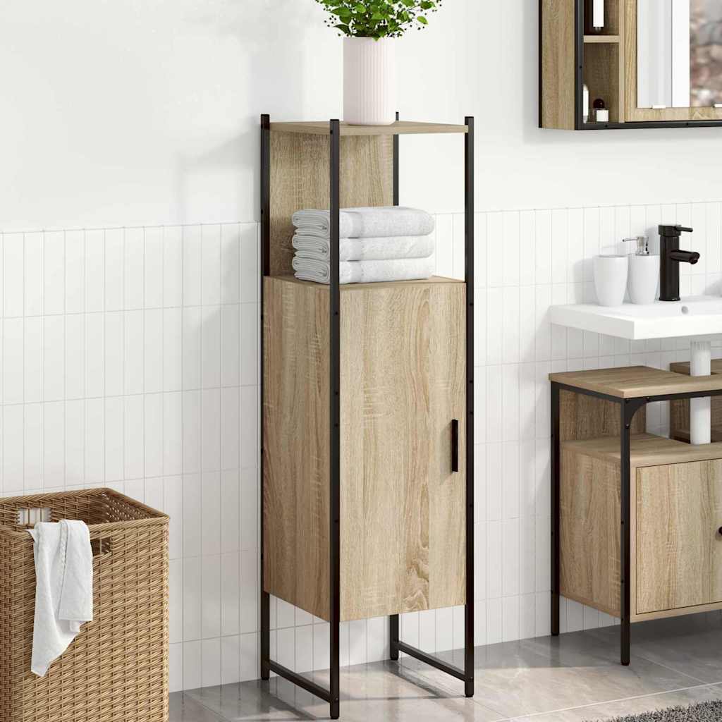Gabinete de Baño Beige 33 x 33 x 120,5 cm Madera contrachapada