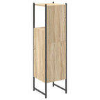 Gabinete de Baño Beige 33 x 33 x 120,5 cm Madera contrachapada