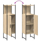 Gabinete de Baño Beige 33 x 33 x 120,5 cm Madera contrachapada
