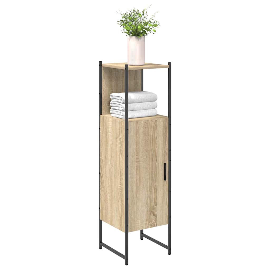 Gabinete de Baño Beige 33 x 33 x 120,5 cm Madera contrachapada