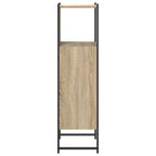 Gabinete de Baño Beige 33 x 33 x 120,5 cm Madera contrachapada