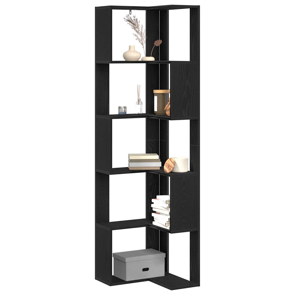 Estantería Roble Negro 50 x 50 x 179 cm