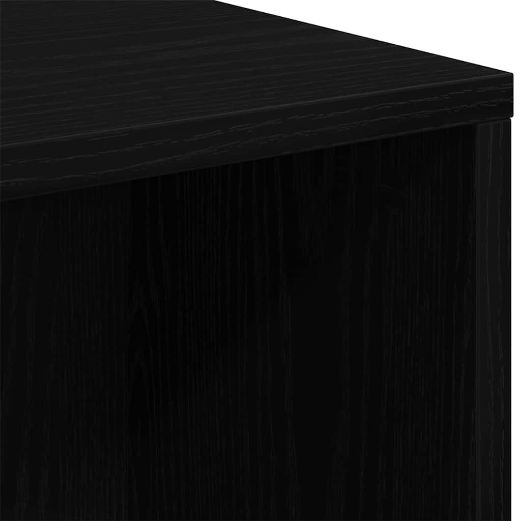 Estantería Roble Negro 50 x 25 x 102 cm