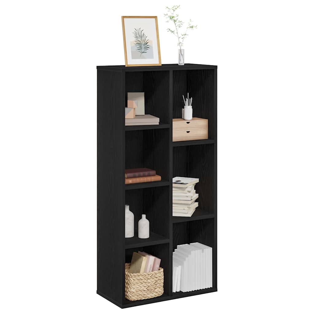 Estantería Roble Negro 50 x 25 x 102 cm
