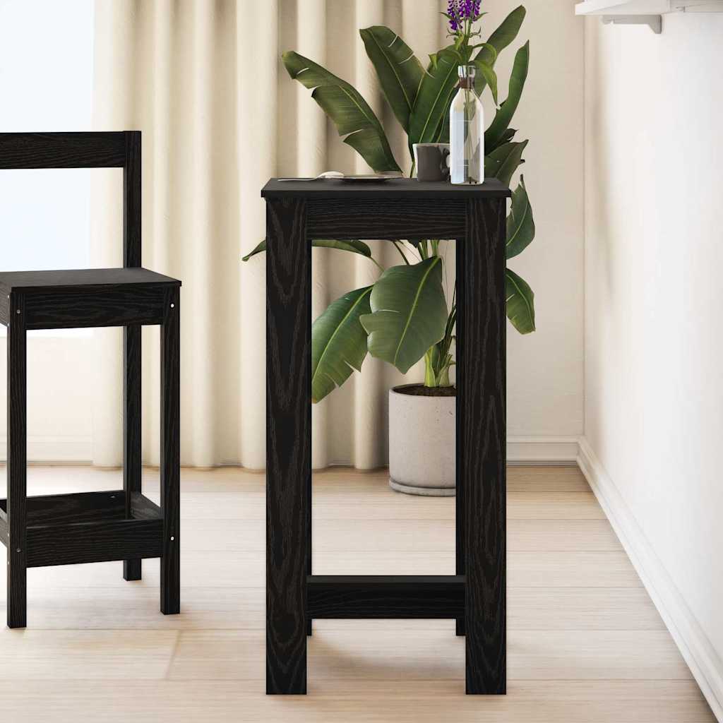 Mesa Alta Carvalho Preto 102 x 50 x 103.5 cm