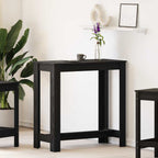 Mesa de Bar Roble Negro 102 x 50 x 103.5 cm