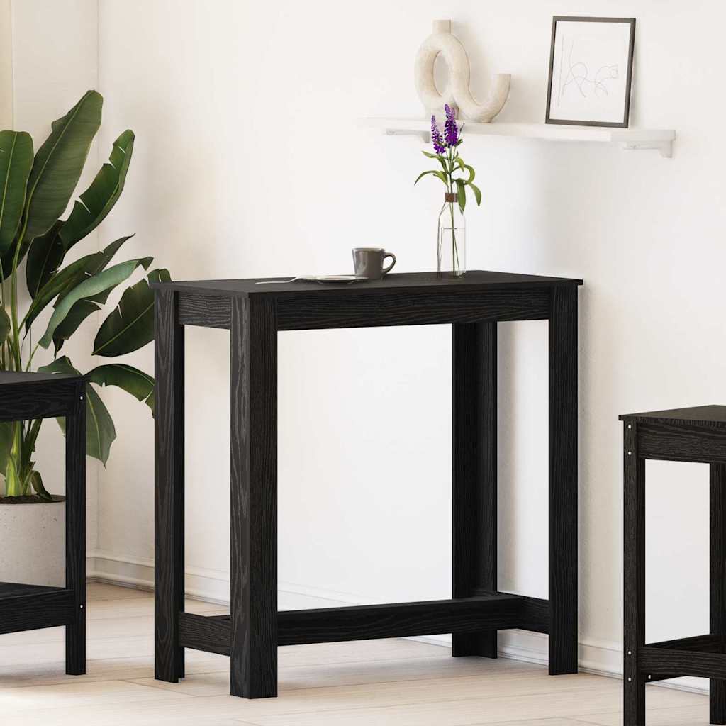 Mesa de Bar Roble Negro 102 x 50 x 103.5 cm