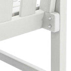 Banco de jardín 120 x 59 x 88 cm HDPE