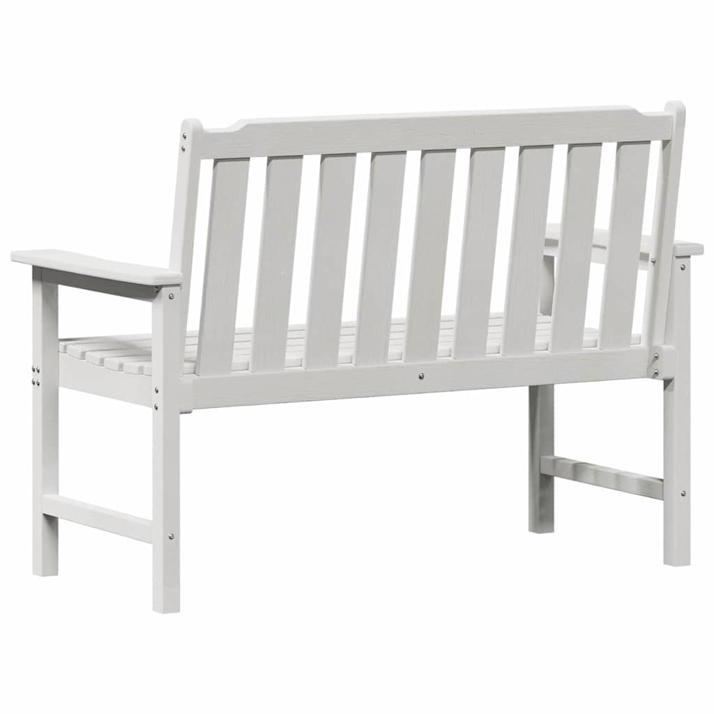 Banco de jardín 120 x 59 x 88 cm HDPE